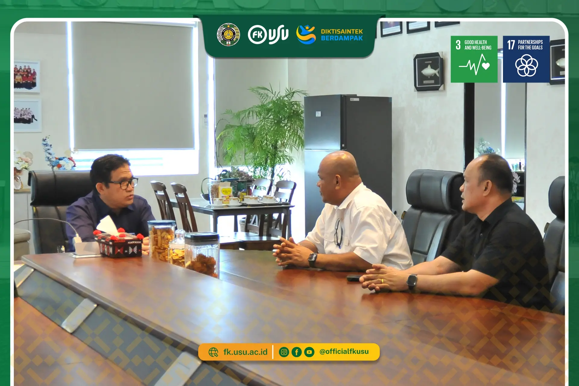 North Nias Regent's Visit to FK USU Strengthens Collaboration to Expand Specialist Healthcare Services for Island Communities